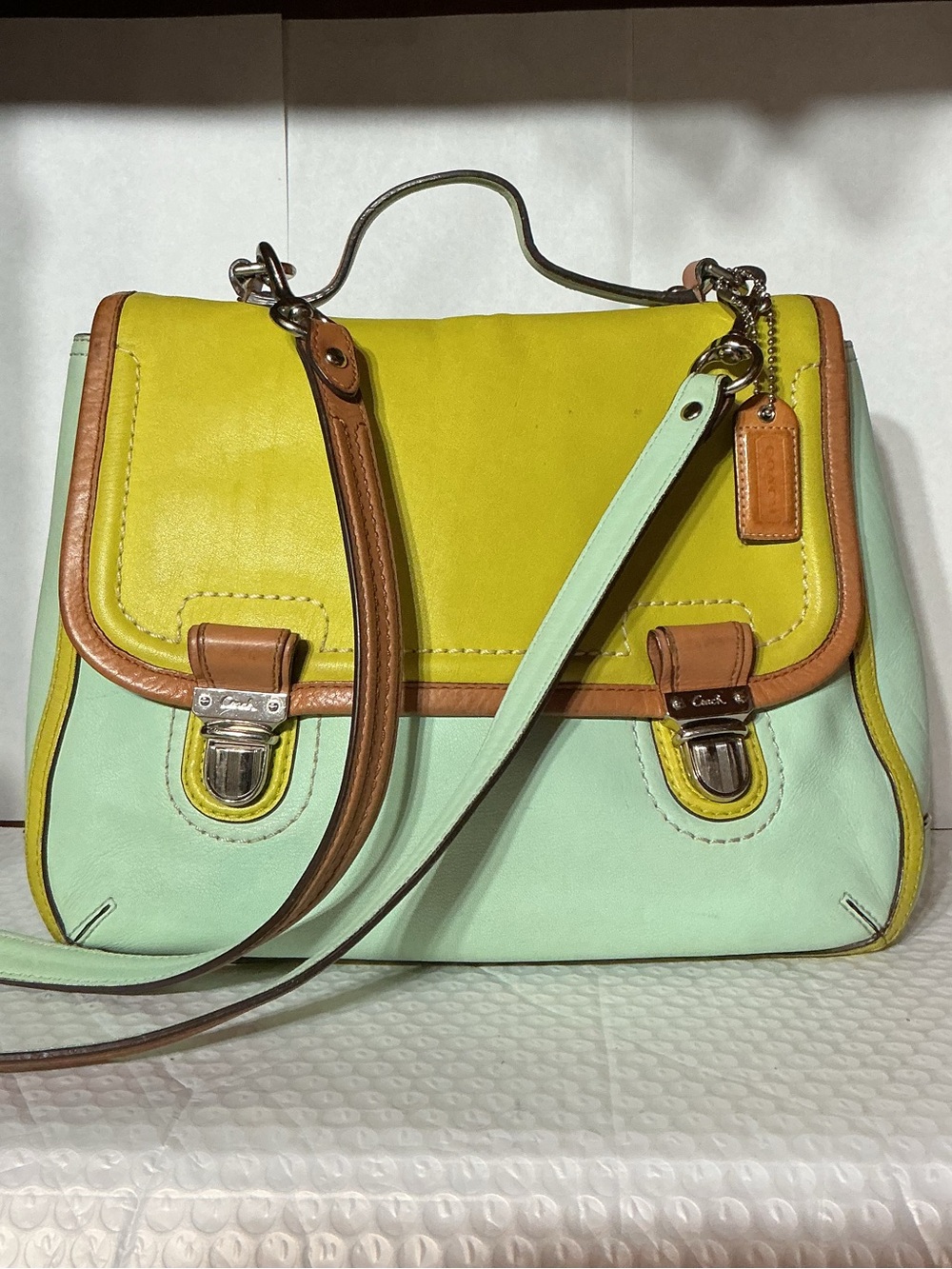 Coach Poppy Dylan Crossbody Satchel 2012